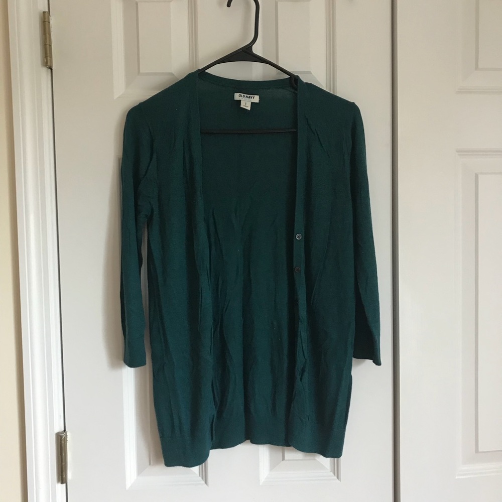 OLD NAVY || Teal Cardigan